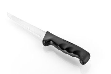 Kitchen knife isolated with clipping path