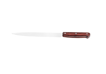 Kitchen knife isolated with clipping path