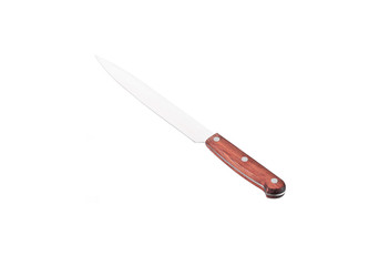 Kitchen knife isolated with clipping path