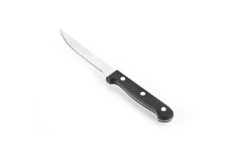 Kitchen knife isolated with clipping path