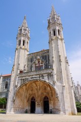 Fototapeta na wymiar Lissabon Hieronymus Kloster - Klasztor Hieronimitów w Lizbonie 11