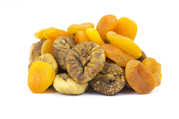dried figs and apricots