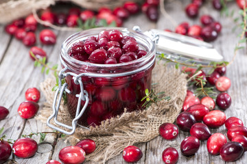 Canned Cranberries