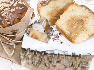 Homemade Caramel Muffin