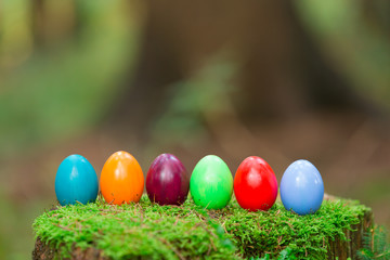 Baumstamm Ostereier 5