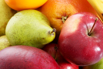 Close up on fruit composition.