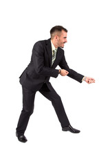 Portrait of young business man