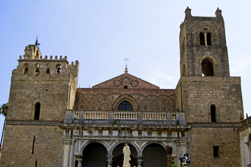 Fototapeta na wymiar Sycylia - Katedra w Monreale, Palermo