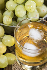 Fresh made Grape Juice