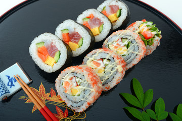 カリフォルニアロールと太巻き