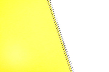 blank realistic spiral notepad notebook