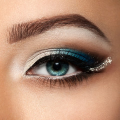 Obraz premium art visage eyes.