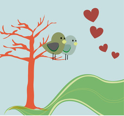 birds love