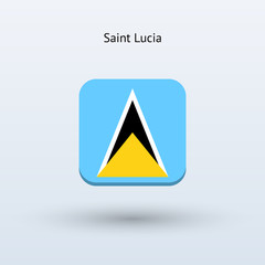 Saint Lucia flag icon