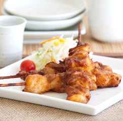 Delicious Asian Cuisine Chicken Satay