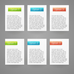 Vector infographics template