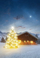 Weihnachten auf der Alm
