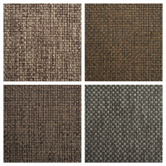 Fototapeta premium Set from four textile backgrounds