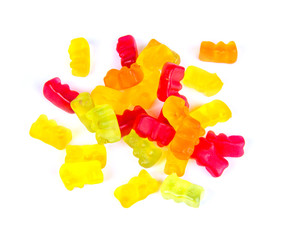 colorful bears gum