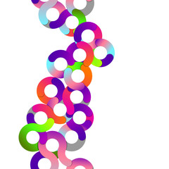 Abstract 3D Paper Infographics