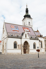Naklejka premium Church of St. Marko