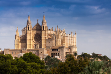 Fototapeta premium Historyczne centrum Palma de Mallorca