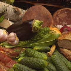 salceson ogórek mięso czosnek © JoannaTkaczuk