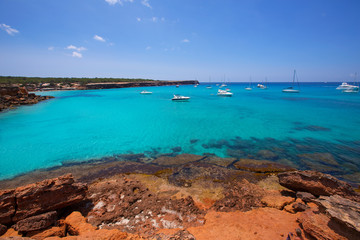 Formentera Cala Saona beach Balearic Islands