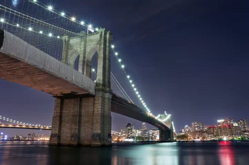 Fotobehang Brooklyn Bridge New York City © Bokicbo