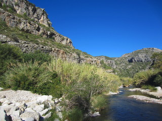 Sierra de la Safor y Rio Serpis Alicante España