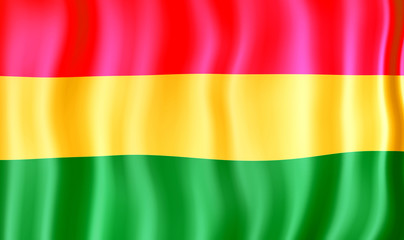 National Flag of Bolivia