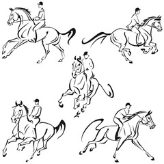 galloping riders 1