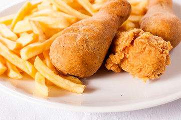 Fried chicken