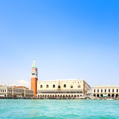 Fototapeta na wymiar Venice landmark, Piazza San Marco and Doge Palace. Italy