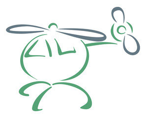Helicopter illustration