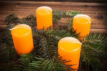 Advent candles