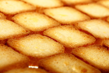rusks bread toast biscuits, diet food background