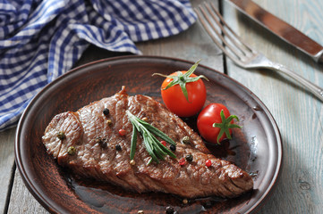 Grilled steak