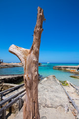 Es calo Escalo de sant Agusti Beach in Formentera
