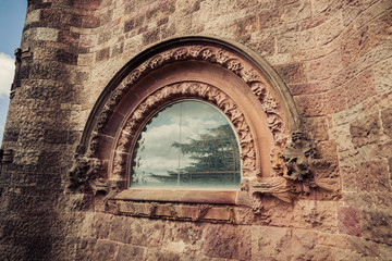 Church Sacred Heart.Tibidabo. Barcelona.