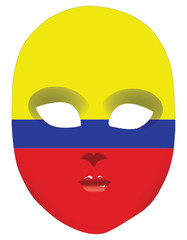 Colombia mask