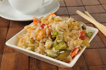 Bourbon chicken