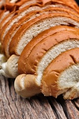 Sliced  bread loaf