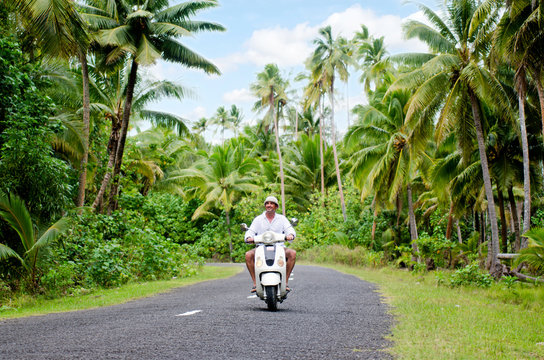 Transportation in Aitutaki Cook Islands