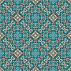 Damask ornament, seamless pattern