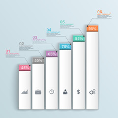 Abstract paper infographic