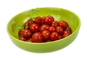 Marinated cherry tomato