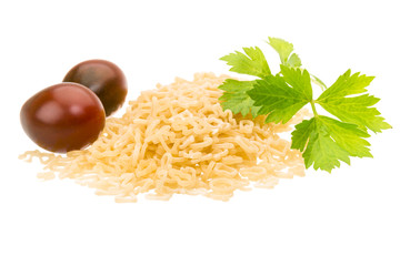 Raw macaroni