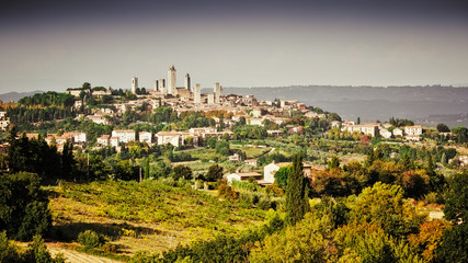 Obraz premium San Gimignano Italy