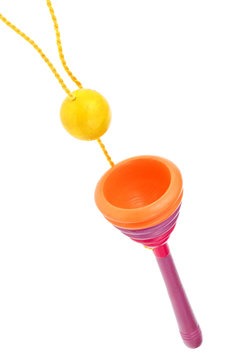 wooden ball in cup toy